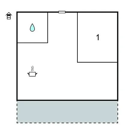 아파트 1 Bedroom Lovely In